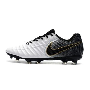 Nike Tiempo Legend Elite FG Černá Bílý Zlato